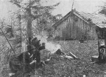 Schnabelfang Ende September 1888 auf der Gsprangalm im Zinkengebiet  